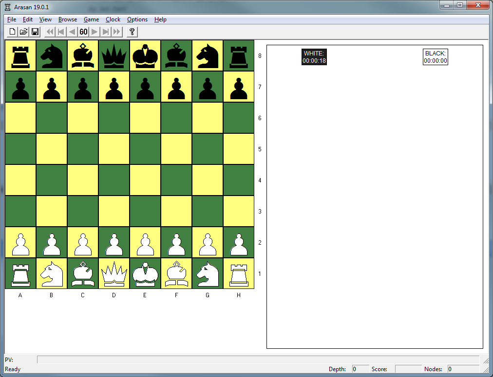 Minimax algorithm for chess